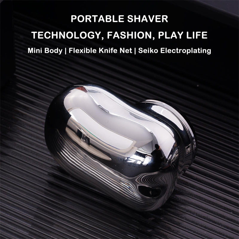 Mini Portable Face Cordless Shavers Rechargeable USB Electric Shaver Wet & Dry Painless Small Size Shaving Machine