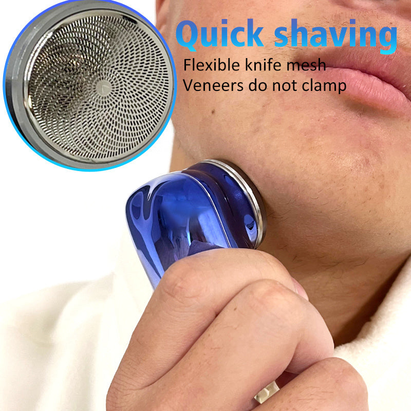 Mini Portable Face Cordless Shavers Rechargeable USB Electric Shaver Wet & Dry Painless Small Size Shaving Machine