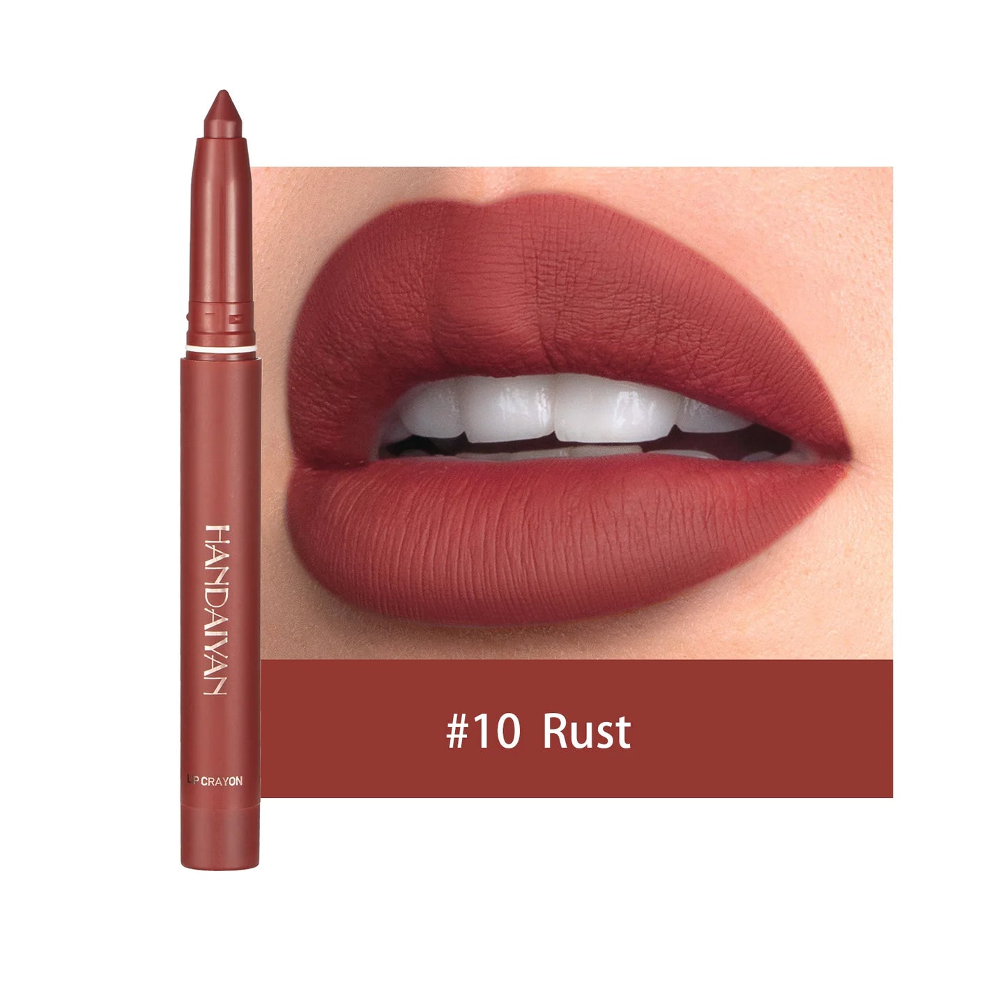 12 Colors Lip Liner Matte Waterproof Velvet Nude Lipstick