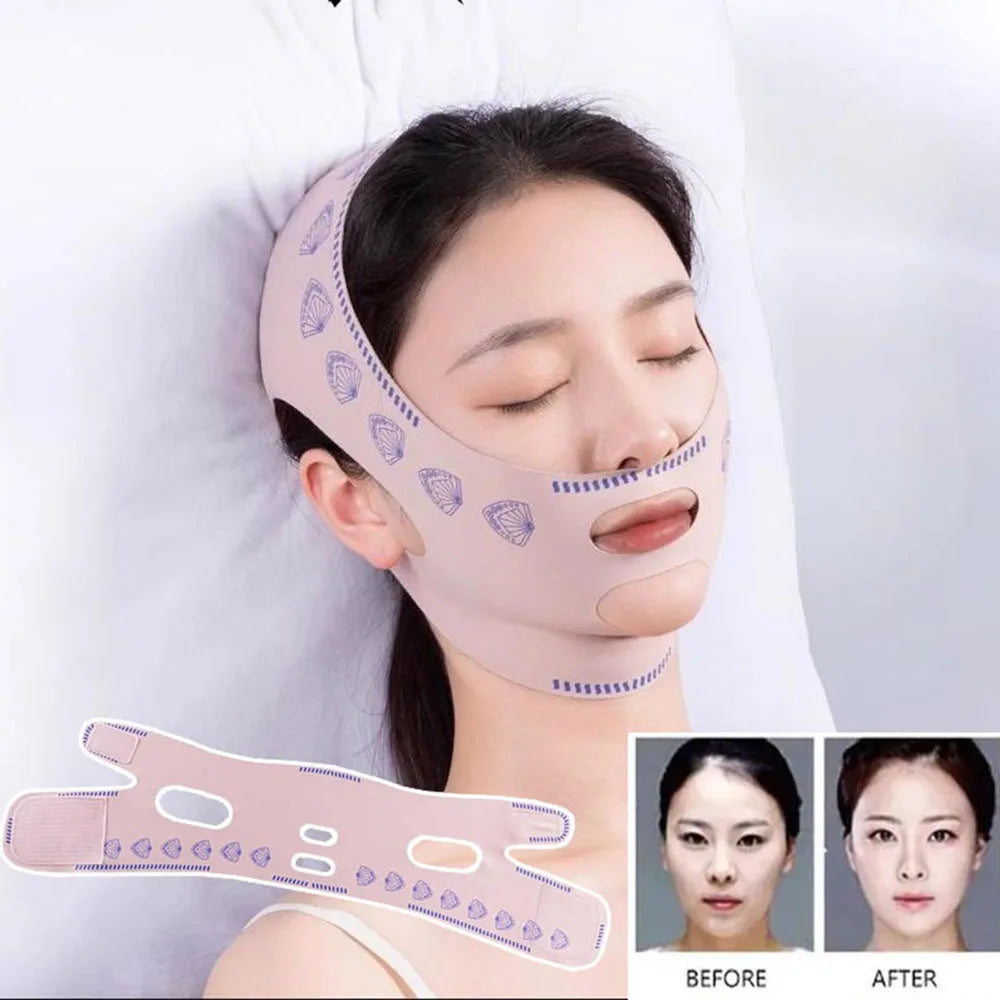 New V-Line Shaping Face Bandage Lifting Up Cheek Bandage