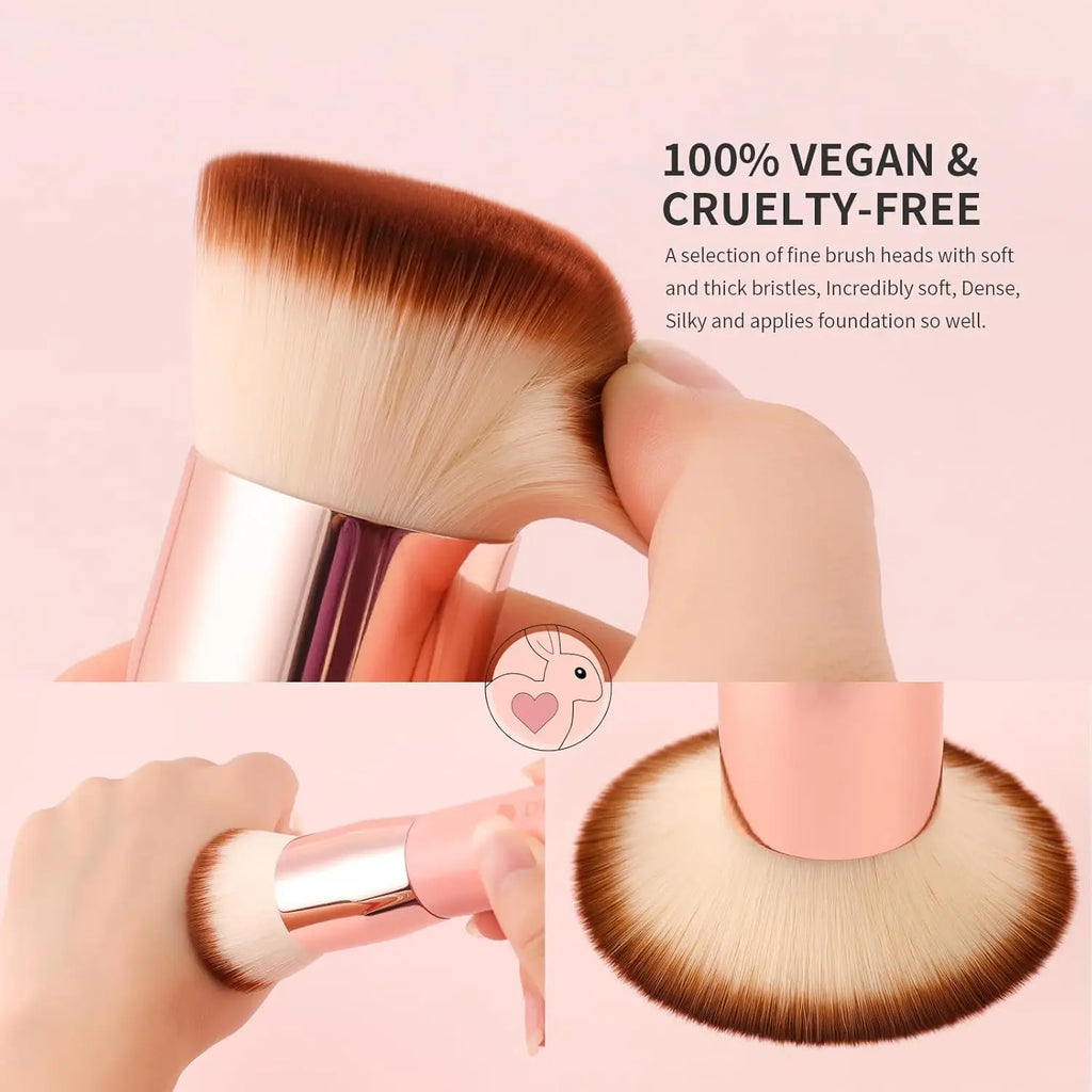 New Foundation Brush Flat Top Kabuki Makeup