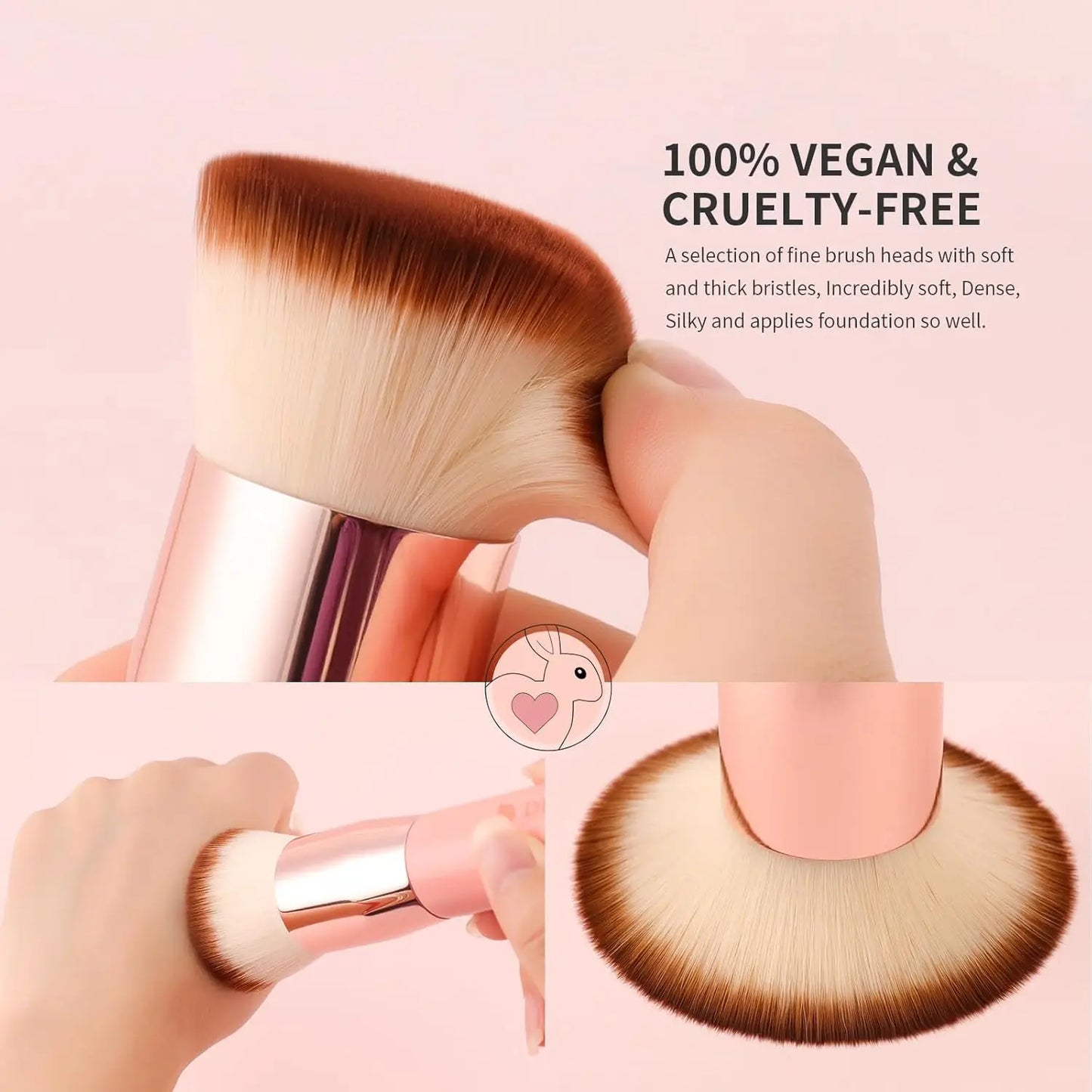 New Foundation Brush Flat Top Kabuki Makeup