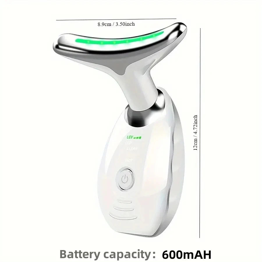 7LED Color Vibrating Neck Device