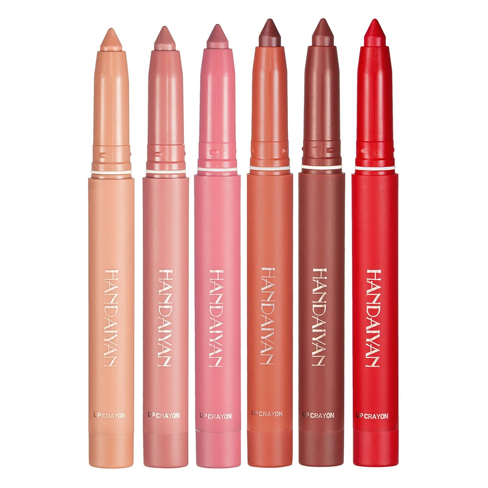 12 Colors Lip Liner Matte Waterproof Velvet Nude Lipstick