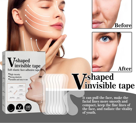 100Pc Thin Face Sticker