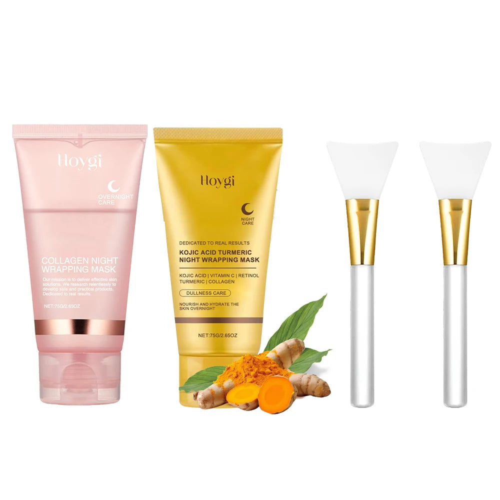 2pcs Collagen Overnight Facial Mask