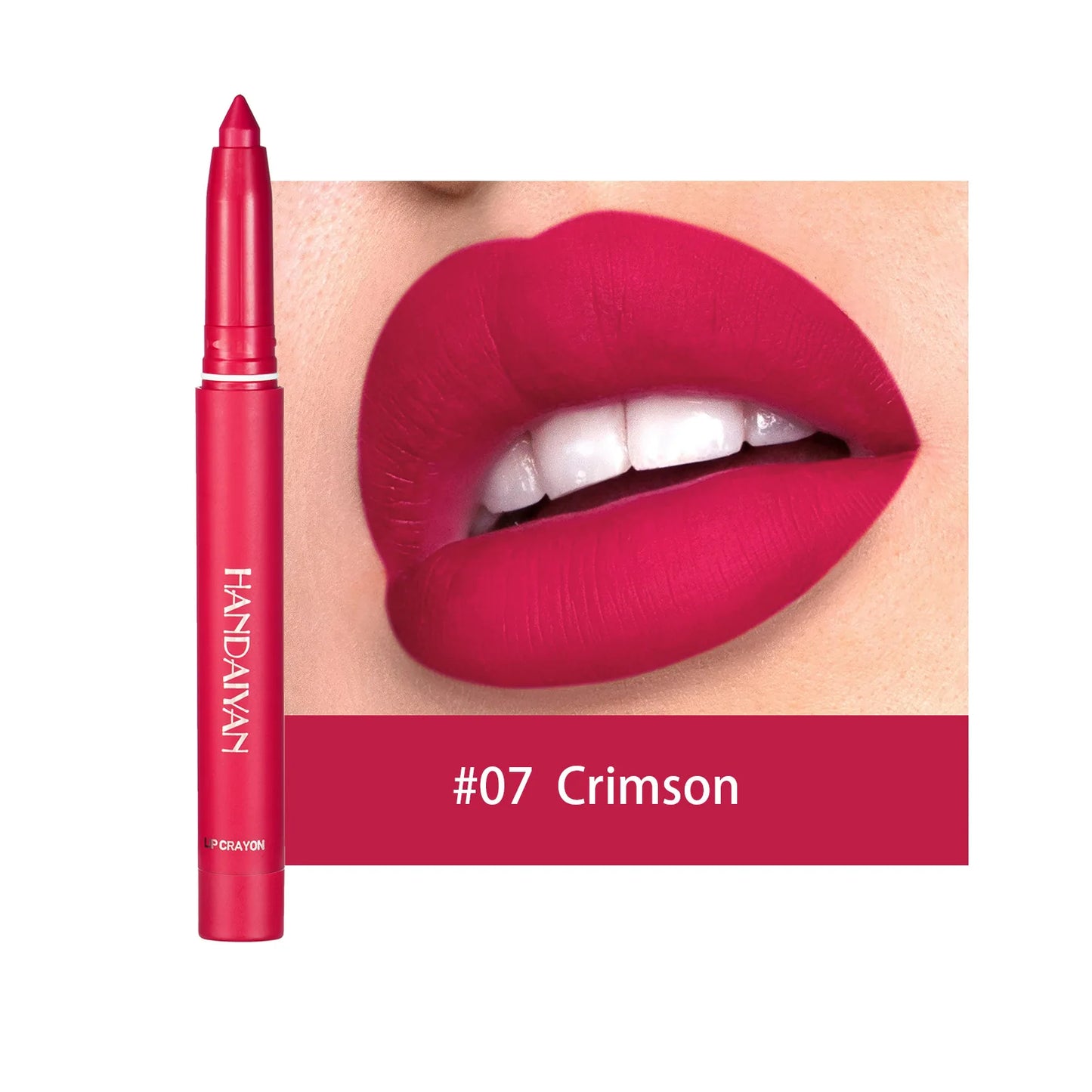 12 Colors Lip Liner Matte Waterproof Velvet Nude Lipstick