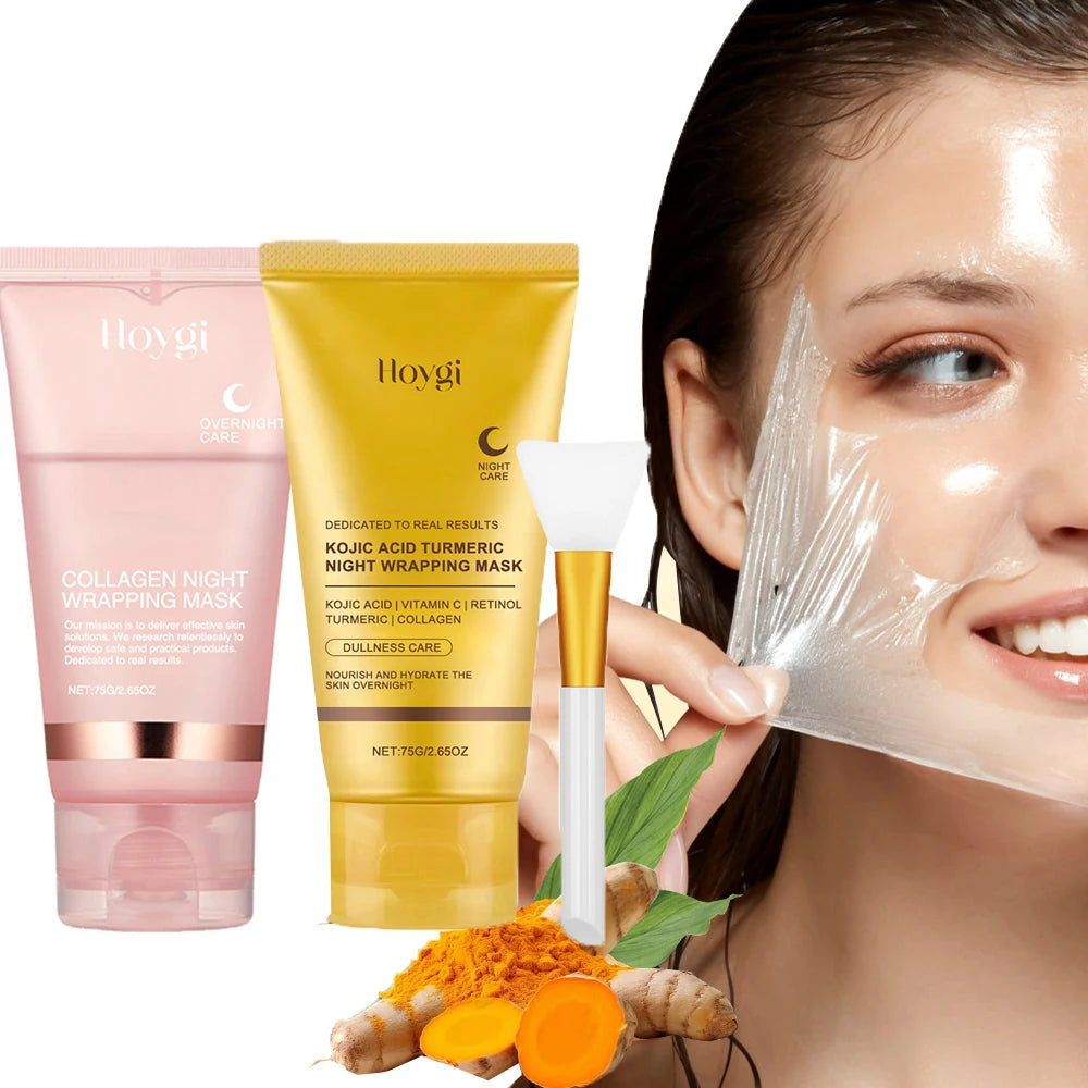 2pcs Collagen Overnight Facial Mask