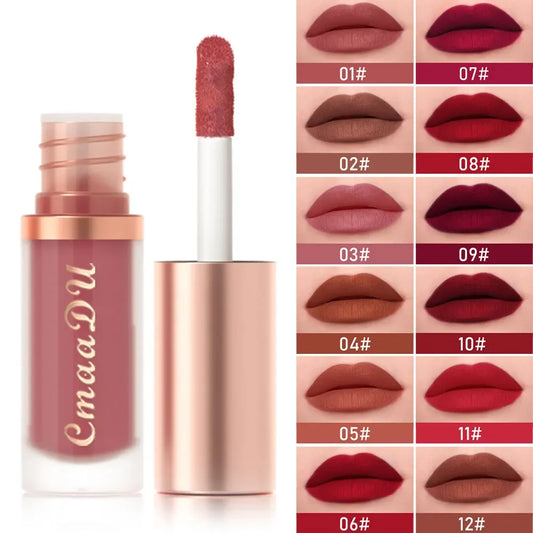 New  Waterproof  Lipsticks Matte Velvet Lip Gloss