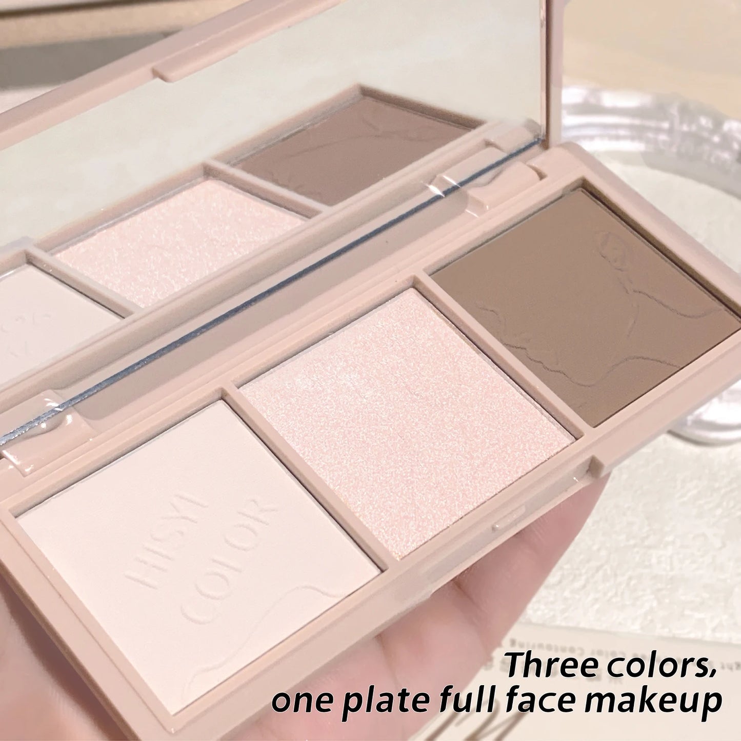 New Light Sensation Three-Color Contour Powder