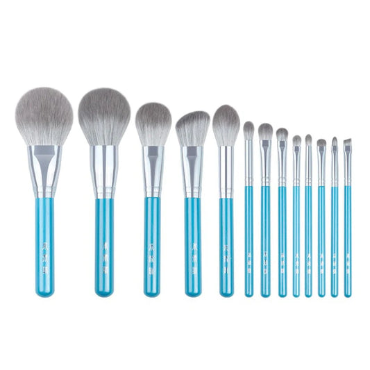 13pcs/set Blue Makeup brushes whole set
