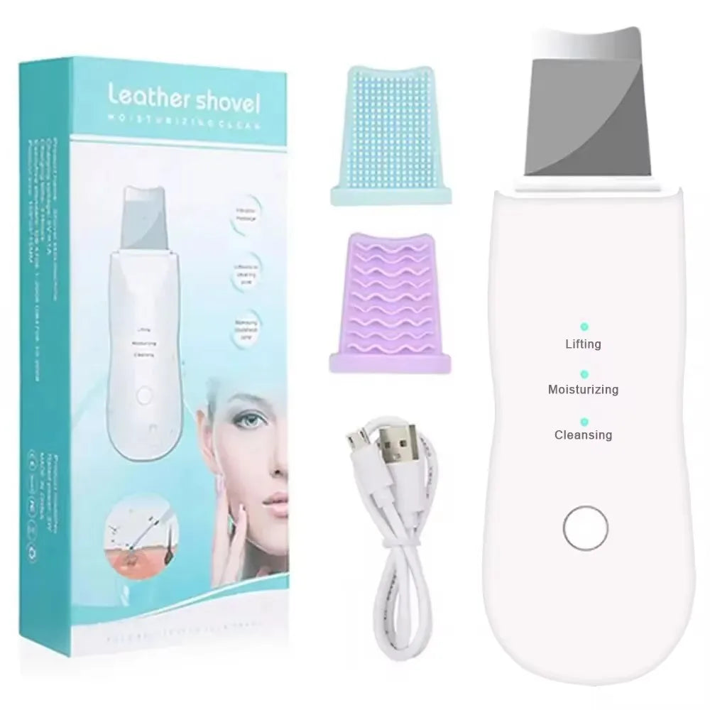 Deep Vibrate Skin Scrubber  Facial Cleaner