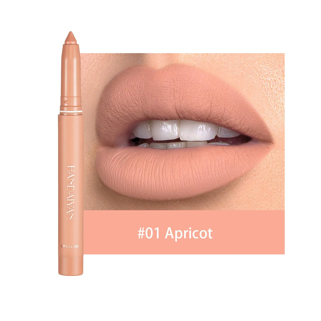 12 Colors Lip Liner Matte Waterproof Velvet Nude Lipstick