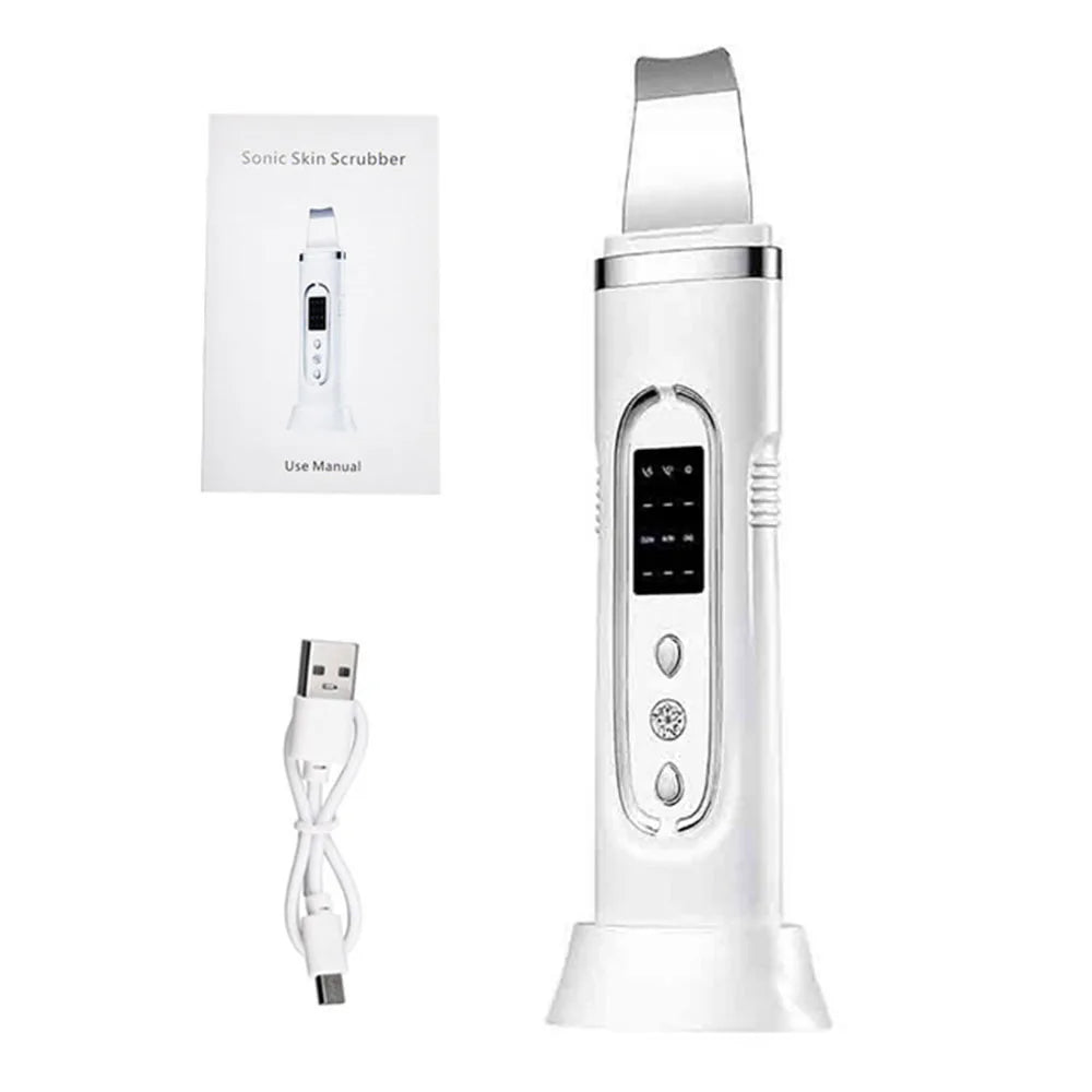 Ultrasonic Skin Scrubber Electric Facial Cleansing Machine