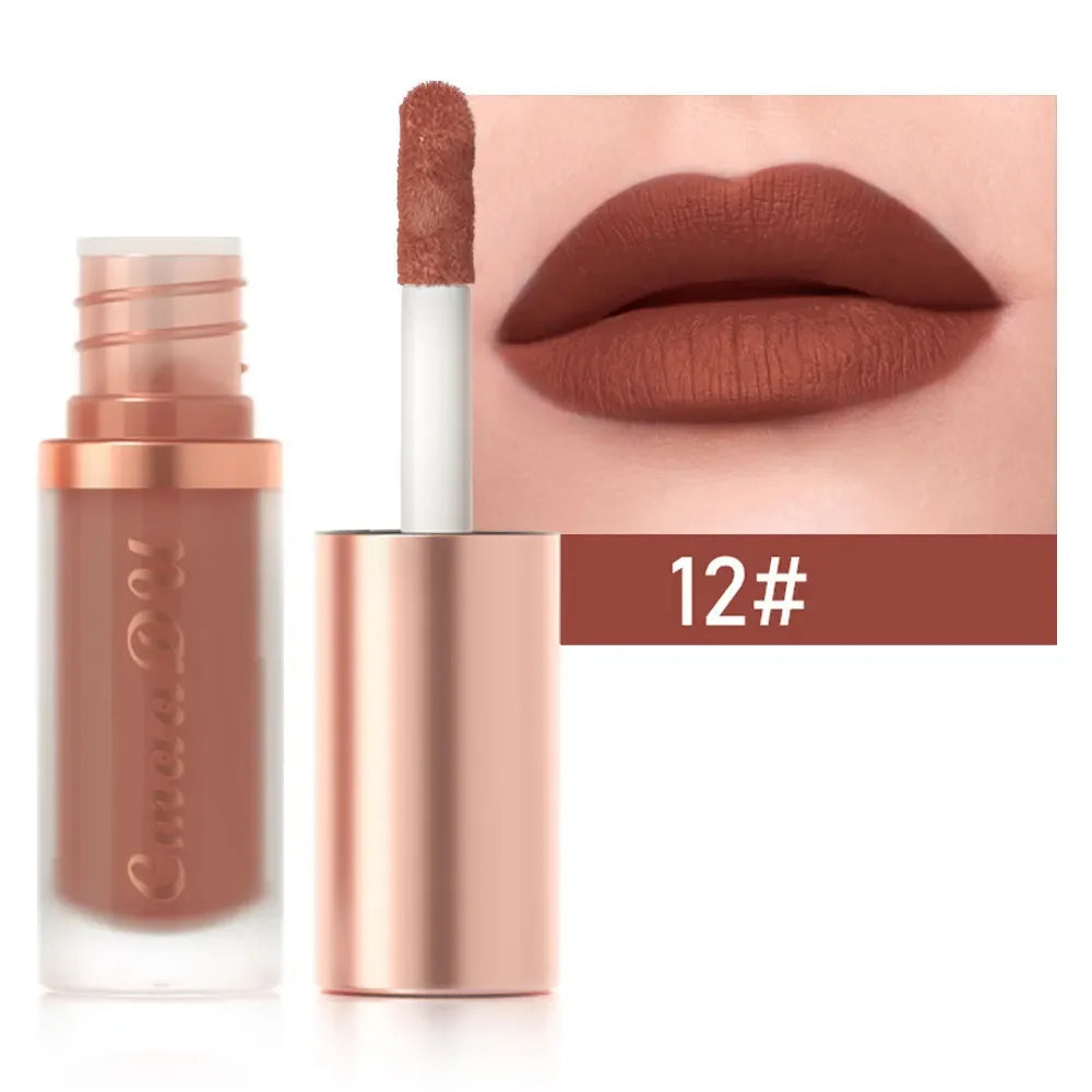 New  Waterproof  Lipsticks Matte Velvet Lip Gloss