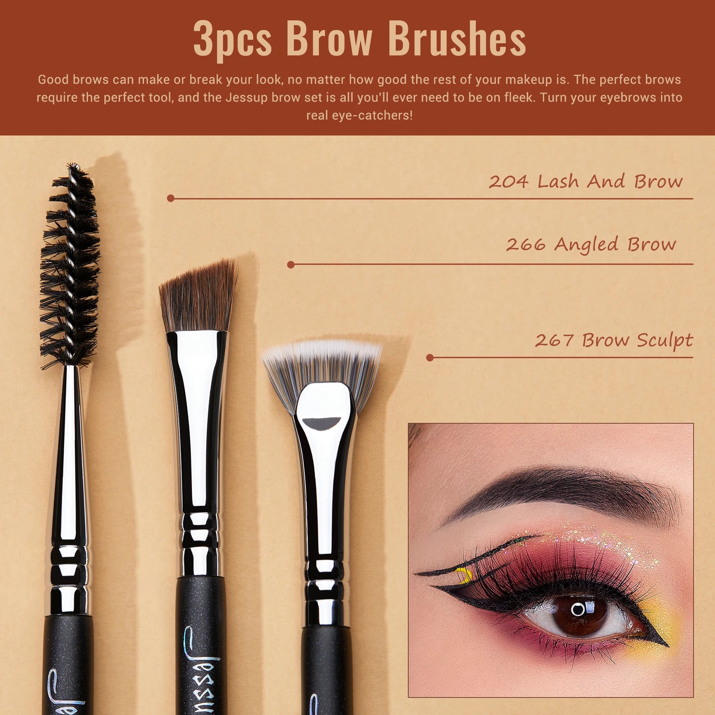 New Eye Makeup Brushes Set