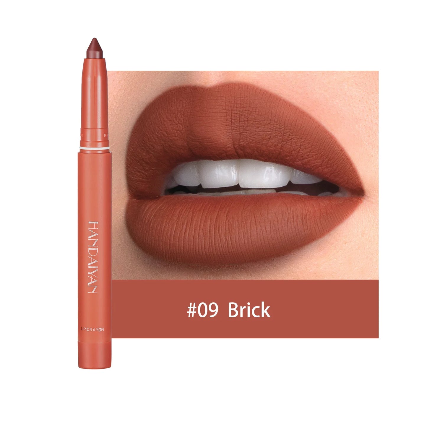 12 Colors Lip Liner Matte Waterproof Velvet Nude Lipstick
