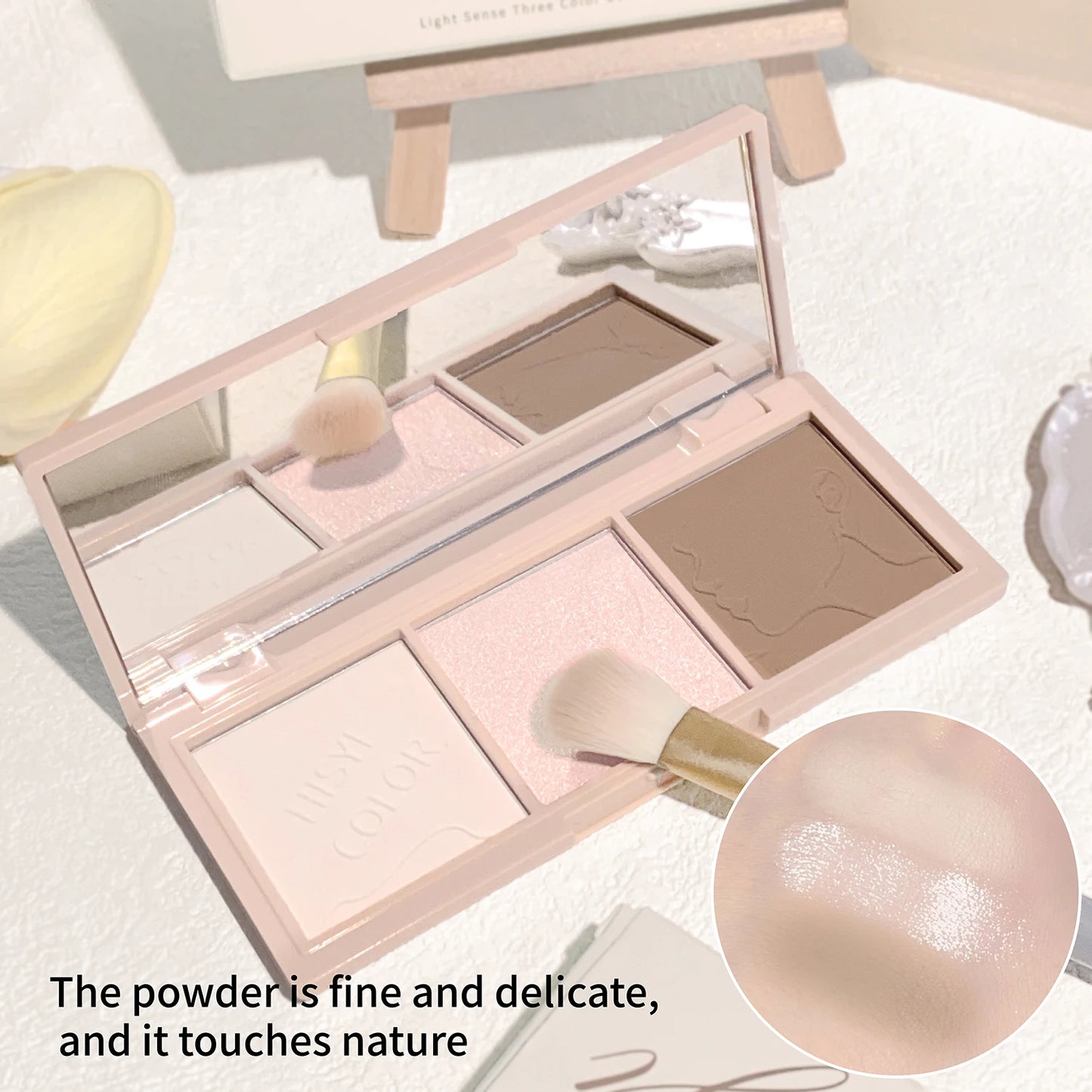 New Light Sensation Three-Color Contour Powder