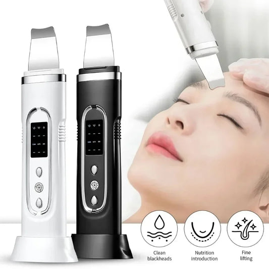 Ultrasonic Skin Scrubber Electric Facial Cleansing Machine