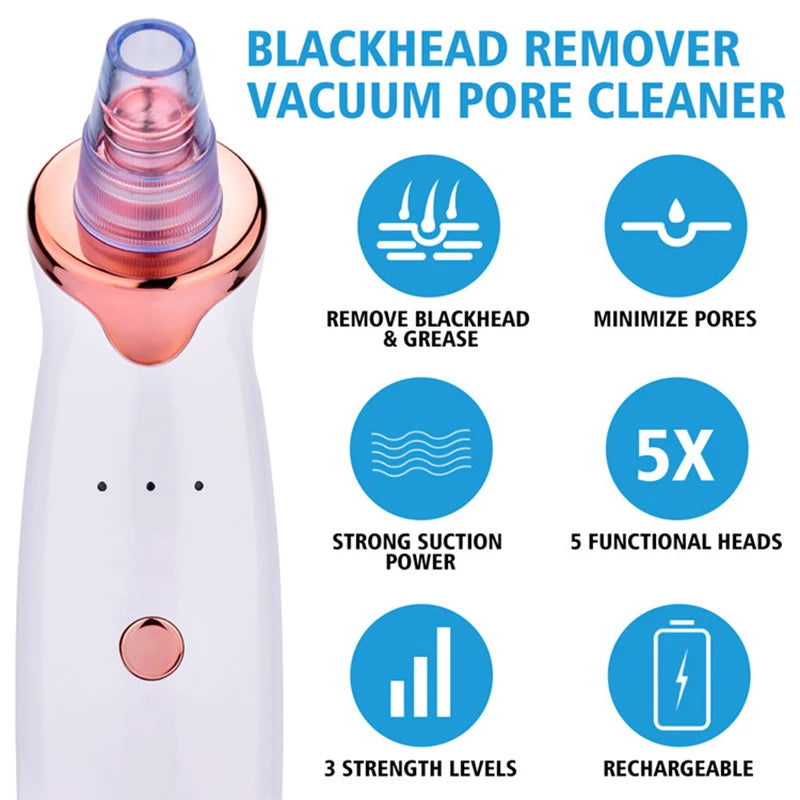 New Electric Facial Blackhead Remover