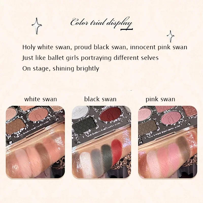 New Flower Knows black Swan Ballet Eyeshadow