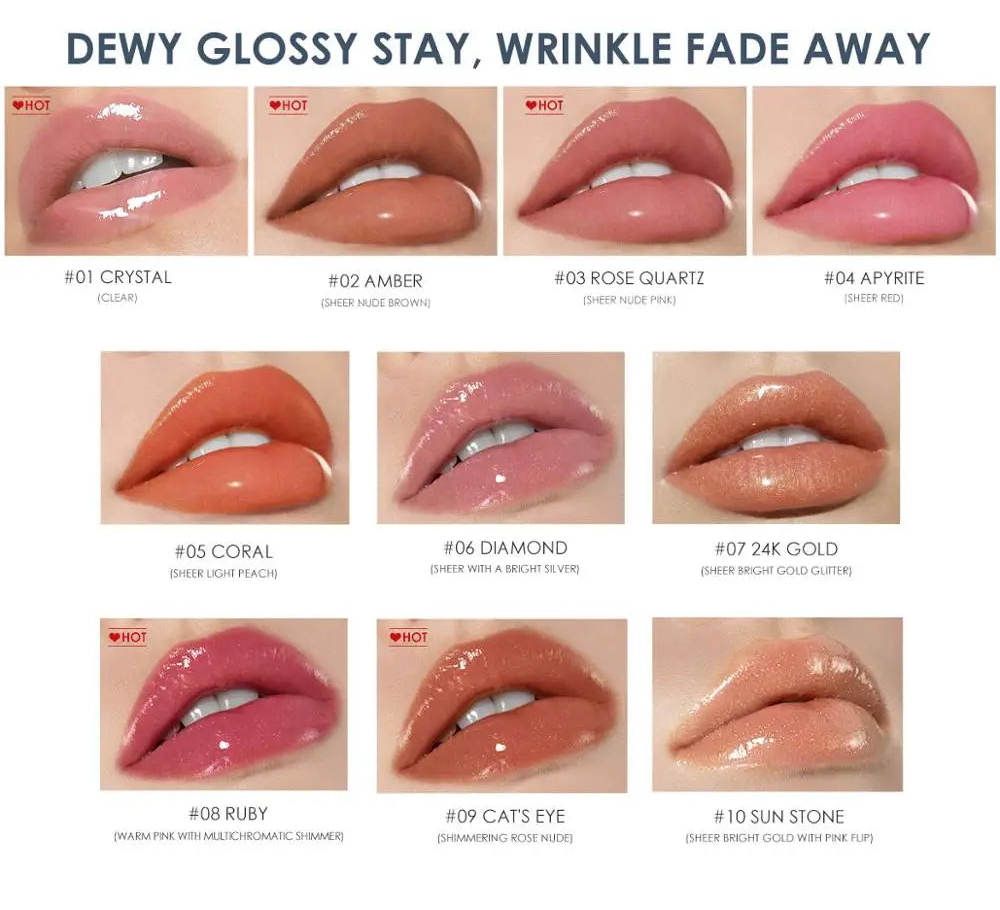 High Shine Not Sticky Refreshing Shimmer Lip Gloss