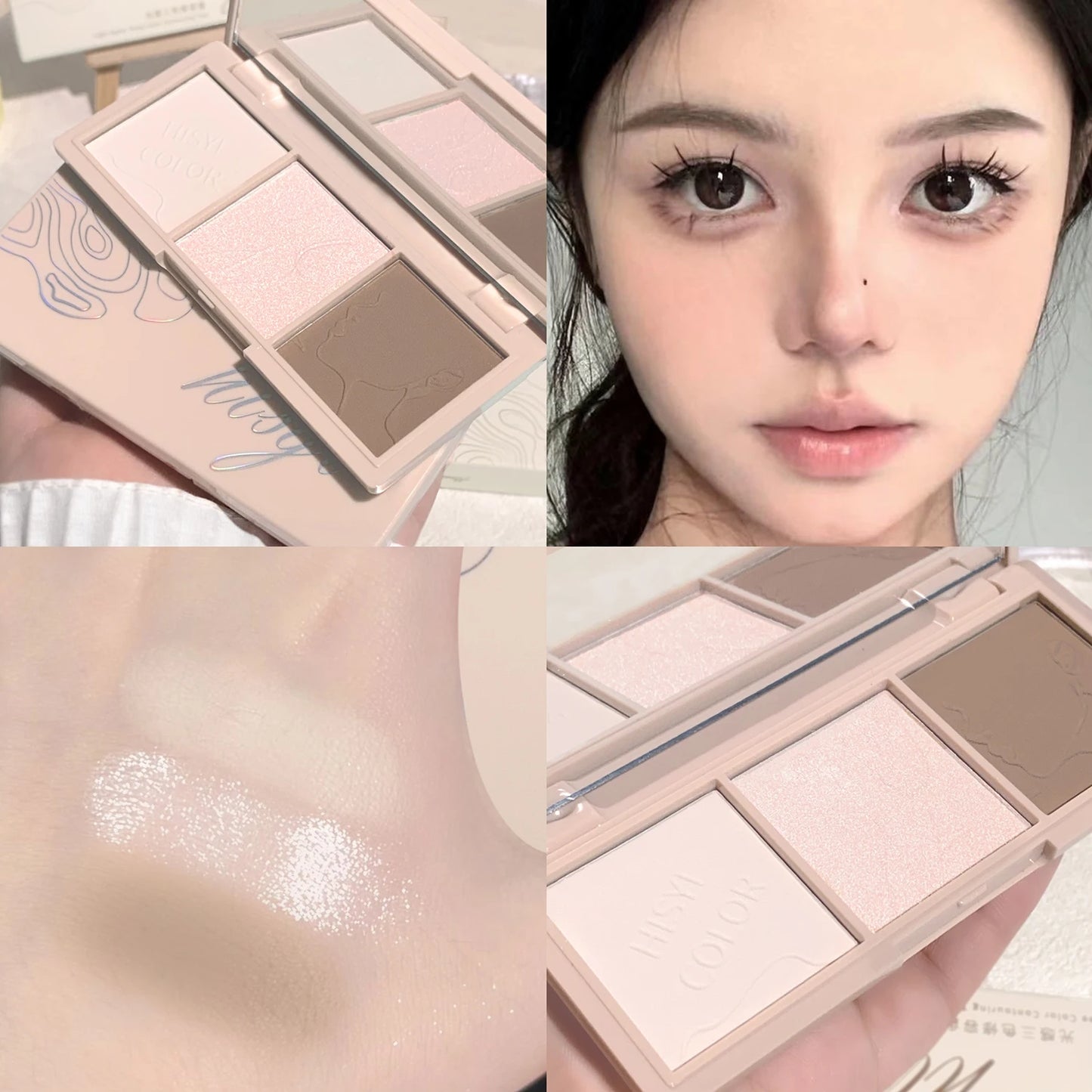 New Light Sensation Three-Color Contour Powder