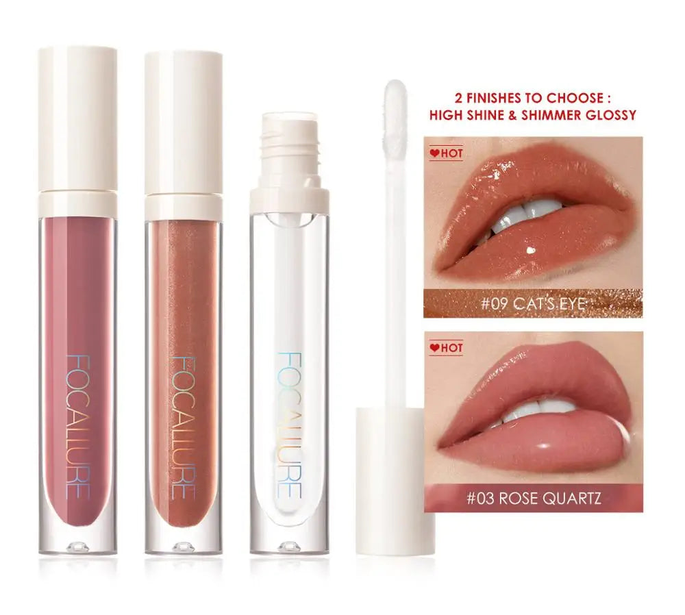 High Shine Not Sticky Refreshing Shimmer Lip Gloss