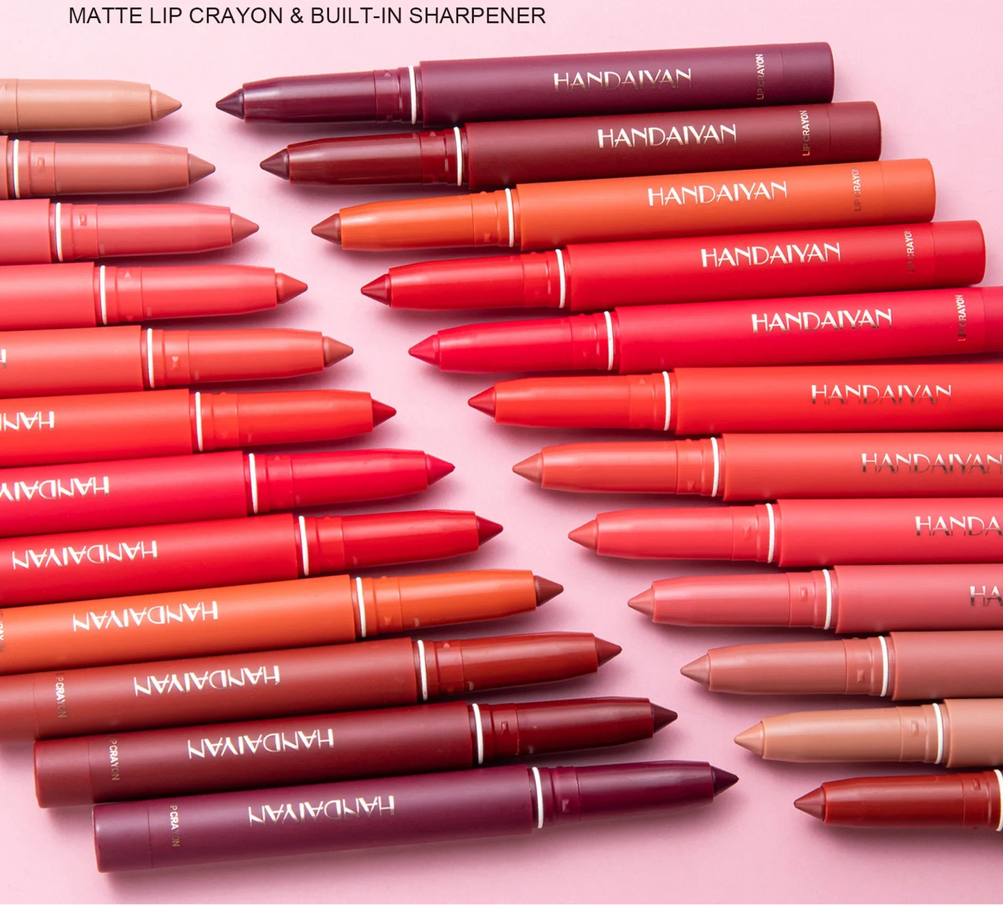 12 Colors Lip Liner Matte Waterproof Velvet Nude Lipstick