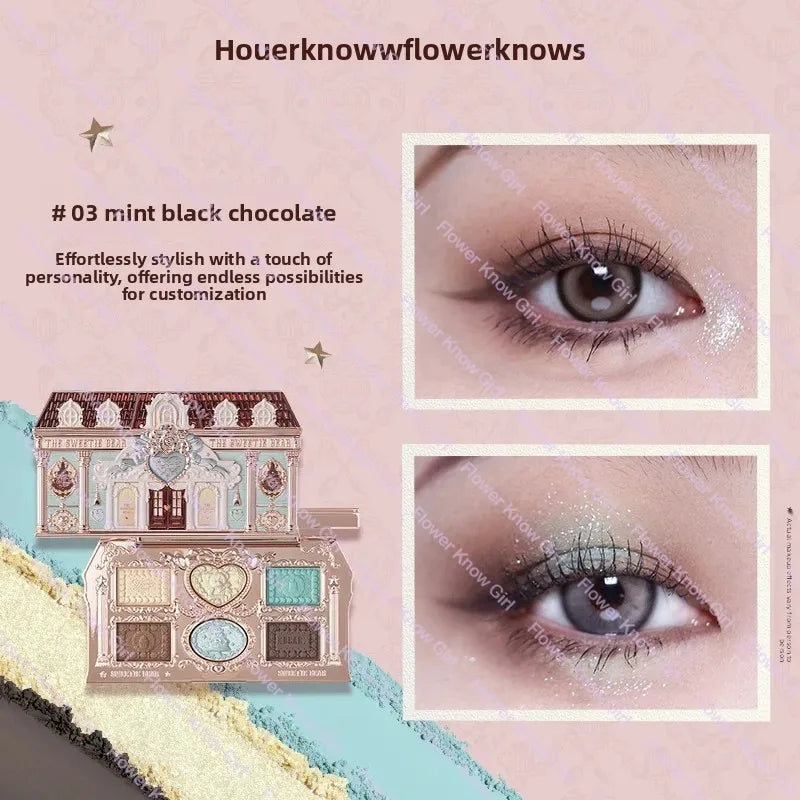 New Flower Knows black Swan Ballet Eyeshadow