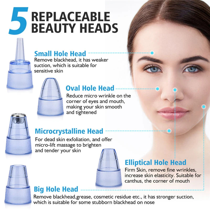 New Electric Facial Blackhead Remover
