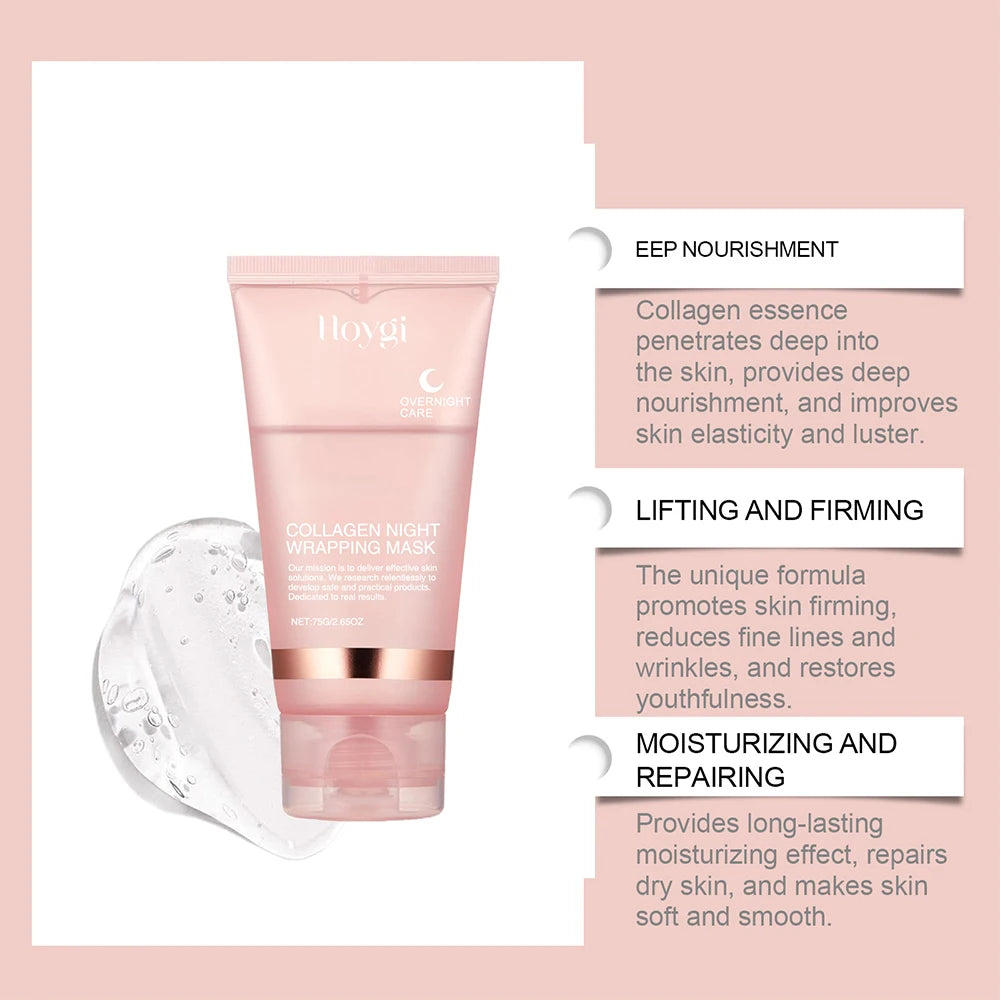 2pcs Collagen Overnight Facial Mask