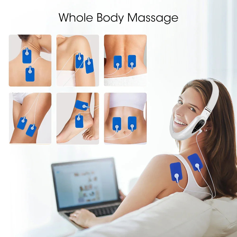 New Rechargeable V Face Massager