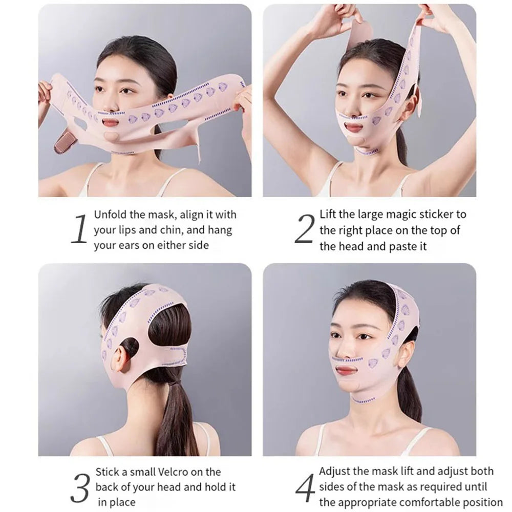 New V-Line Shaping Face Bandage Lifting Up Cheek Bandage