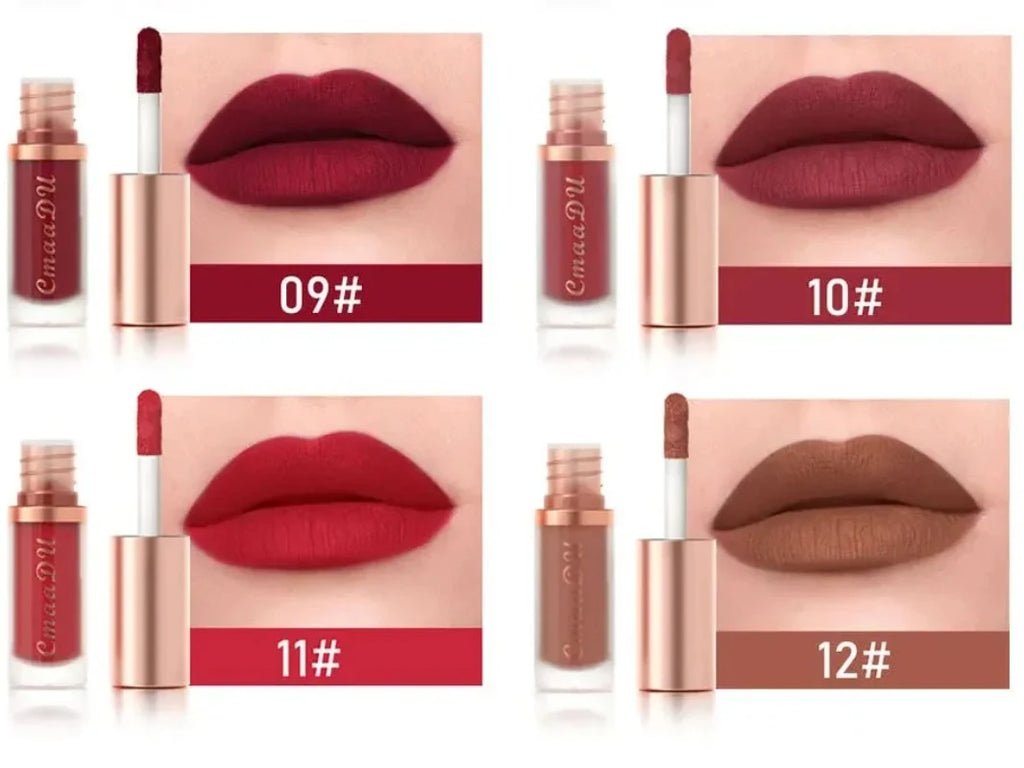 New  Waterproof  Lipsticks Matte Velvet Lip Gloss