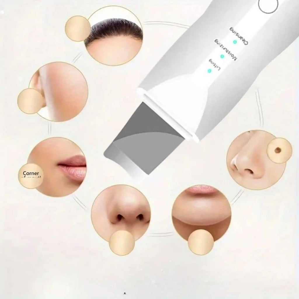 Deep Vibrate Skin Scrubber  Facial Cleaner