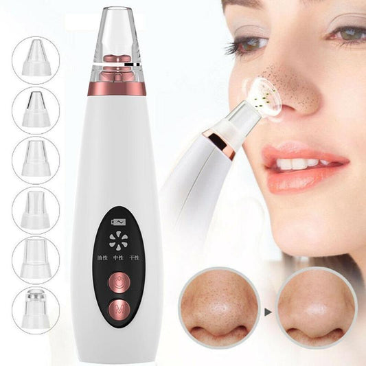 Blackhead Pore Vacuum Cleaner Nose Cleanser Blackheads Remover Blackhead Acne Removal Pimple Face Suction Beauty Skin Care Tool